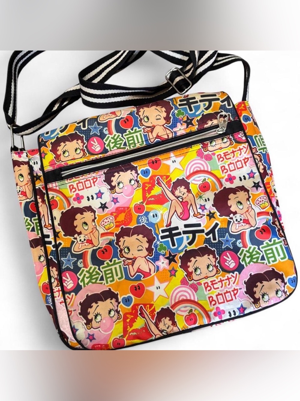 Official Betty Boop Crossbody Messenger Satchel Y2K Bag Aesthetic 2000s Kawaii